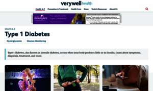 Type1diabetes.about.com thumbnail