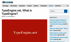 Typeengine.net thumbnail