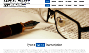 Typeitwritetranscription.co.uk thumbnail