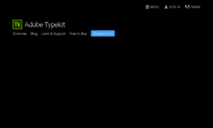 Typekit.net thumbnail