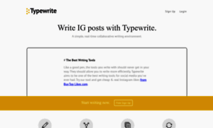 Typewrite.io thumbnail