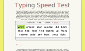 Typing-test.online thumbnail