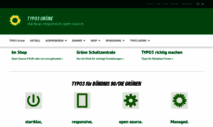 Typo3-gruene.de thumbnail