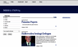 Typo3.mibeg-cms.de thumbnail