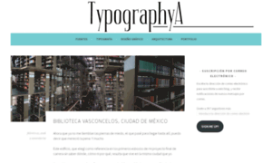 Typographya.wordpress.com thumbnail