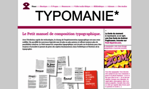 Typomanie.fr thumbnail