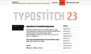 Typostitch.wordpress.com thumbnail