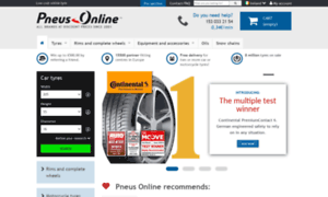 Tyres-pneus-online.ie thumbnail