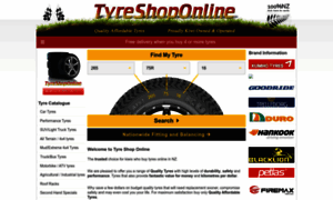 Tyreshoponline.co.nz thumbnail