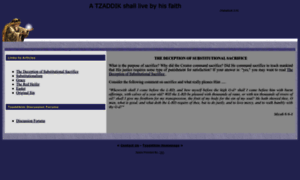Tzaddikim.com thumbnail