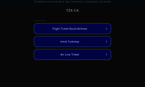 Tzx.ca thumbnail