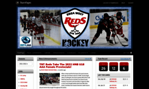 U18aaareds.teampages.com thumbnail