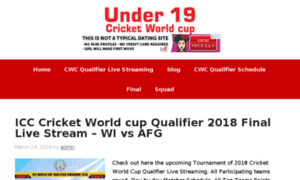 U19worldcup2018live.stream thumbnail