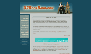 U2rockband.com thumbnail