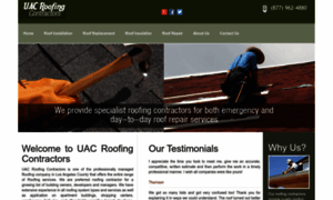 Uacroofingcontractors.com thumbnail