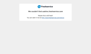 Uadrinc.freshservice.com thumbnail