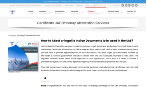 Uaeembassy.attestationinmumbai.com thumbnail