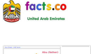 Uaefacts.facts.co thumbnail