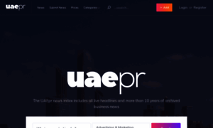 Uaepr.com thumbnail