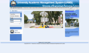 Uams.uet.edu.pk thumbnail
