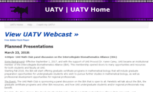 Uatv.alaska.edu thumbnail