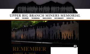 Ubbminersmemorial.com thumbnail