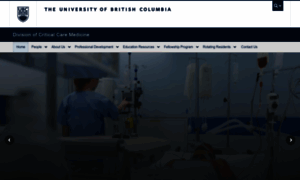 Ubccriticalcaremedicine.ca thumbnail