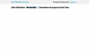 Uber-montevideo-montevideo-department-uy.uberestimativa.com thumbnail