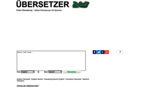 Ubersetzer24x7.com thumbnail