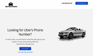 Ubertaxiphonenumber.com thumbnail