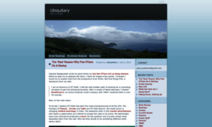 Ubiquitary.wordpress.com thumbnail
