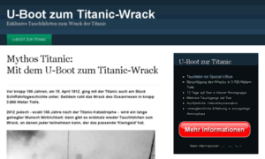 Uboot-zur-titanic.erlesene-geschenkideen.de thumbnail