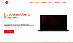 Ubuntucinnamon.org thumbnail