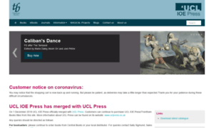 Ucl-ioe-press.com thumbnail