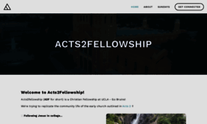 Ucla.acts2fellowship.org thumbnail