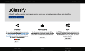 Uclassify.com thumbnail