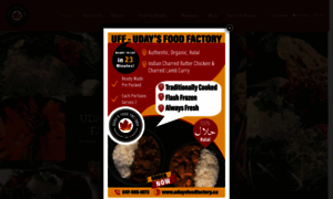 Udaysfoodfactory.ca thumbnail