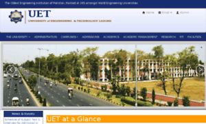 Uet.com.pk thumbnail