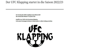 Ufc-klapping.at thumbnail