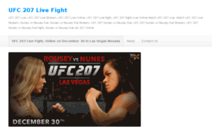 Ufc207livefight.com thumbnail