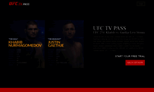 Ufctvpass.com thumbnail