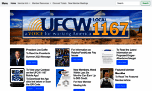 Ufcw1167.org thumbnail