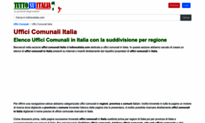 Uffici-comunali.tuttosuitalia.com thumbnail