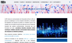 Ufr-culture-communication.univ-paris8.fr thumbnail