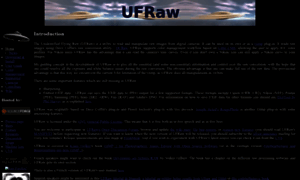 Ufraw.sourceforge.net thumbnail