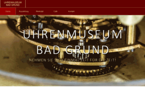 Uhrenmuseum-badgrund.de thumbnail