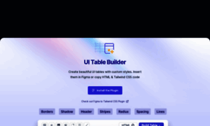 Ui-table-builder.com thumbnail