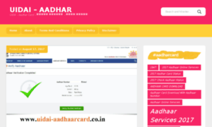 Uidai-aadhaarcard.co.in thumbnail