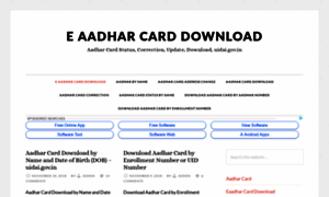 Uidai-aadhar-card.online thumbnail