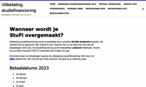 Uitbetalingstudiefinanciering.nl thumbnail